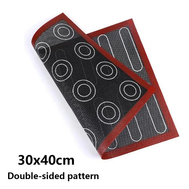 Non-Stick Silicone Baking & Kneading Mat – Reusable Pastry Mat with Measurement Guide