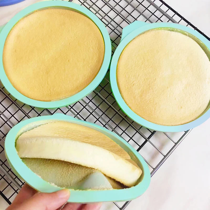 Pastel Silicone Cake Pans