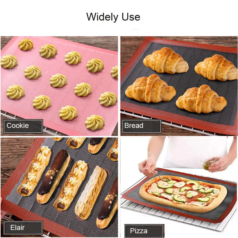 Perforated Silicone Baking Mat – Non-Stick Liner for Even Baking