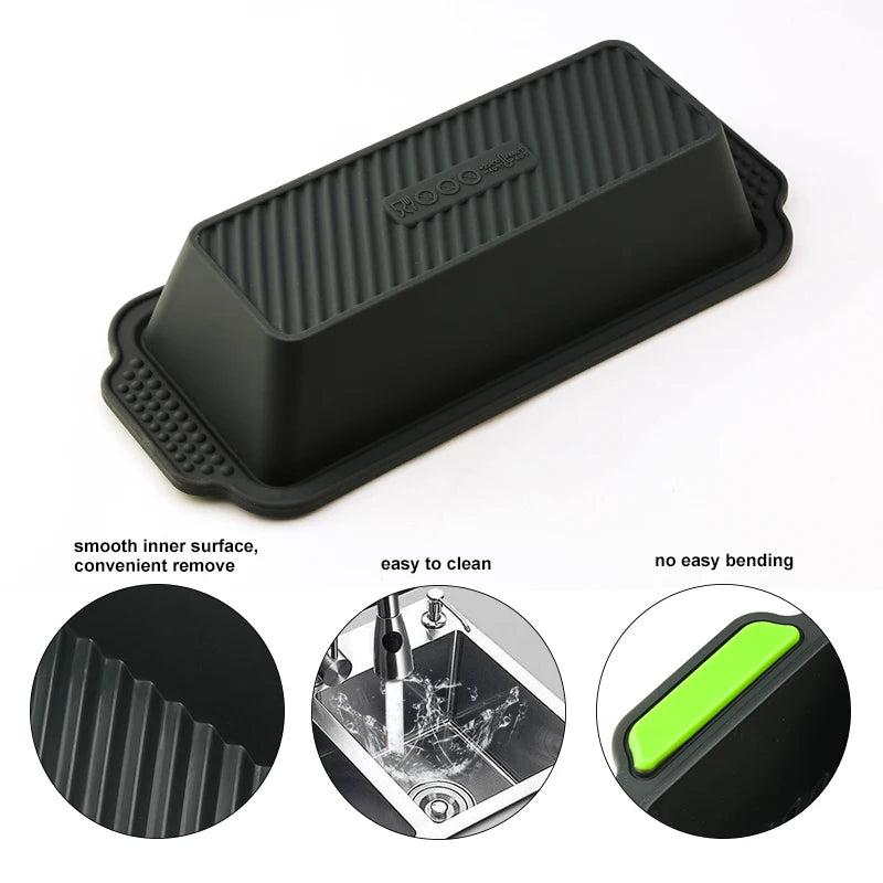FAIS DU Rectangular Silicone Bread Mould – Non-Stick Toast and Cake Tray for Baking