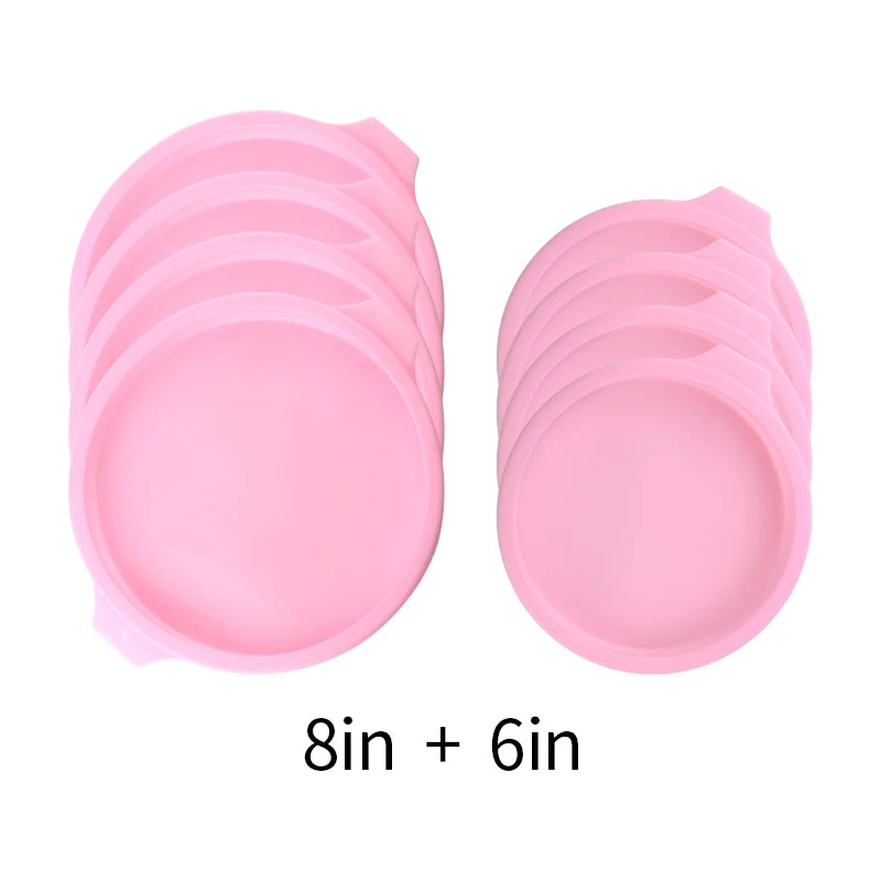 Pastel Silicone Cake Pans