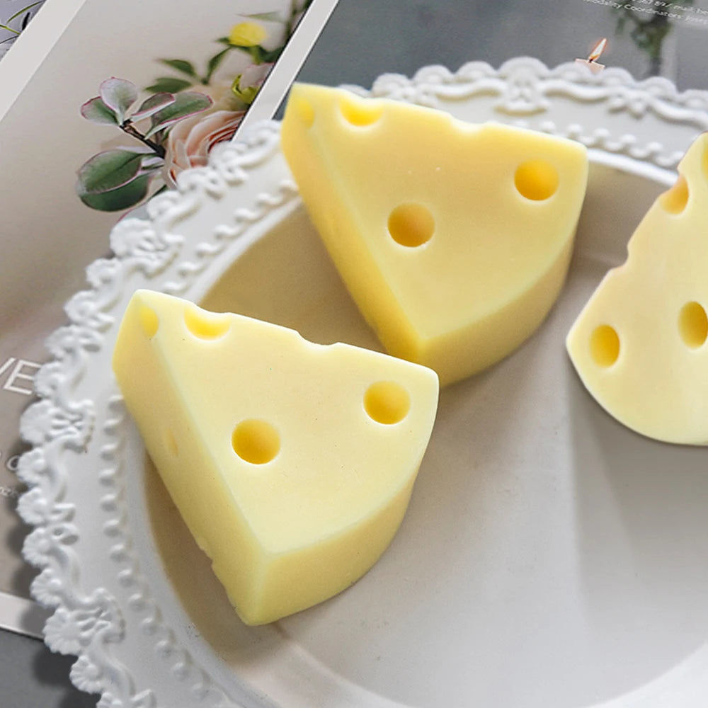 Cheese Shape Silicone Mould – Mousse, Chocolate and Cake Baking Decoration Tool
