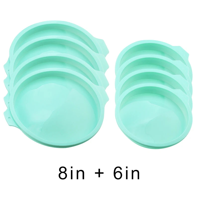 Pastel Silicone Cake Pans