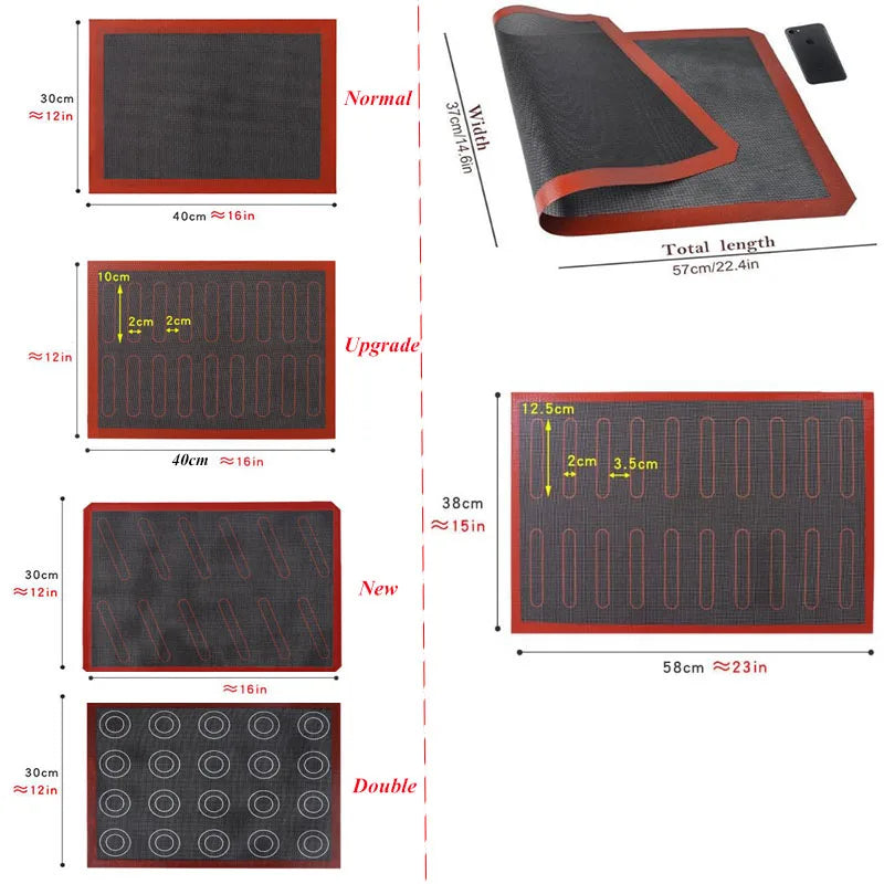 Perforated Silicone Baking Mat – Non-Stick Liner for Even Baking