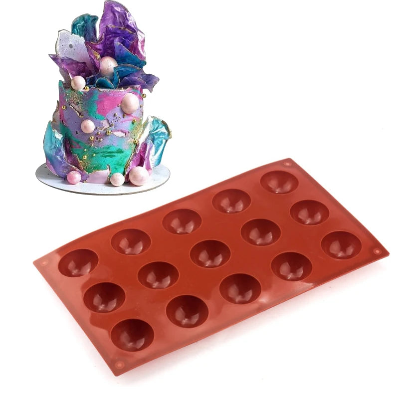 Silicone Donut Mould – 3D Non-Stick Baking Mould for Donuts, Muffins, Cakes and Pastries