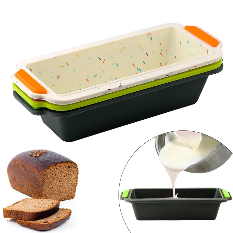 FAIS DU Rectangular Silicone Bread Mould – Non-Stick Toast and Cake Tray for Baking
