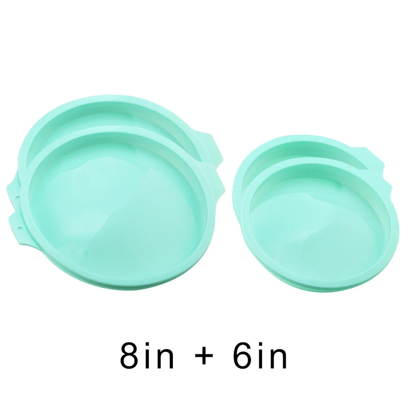 Pastel Silicone Cake Pans