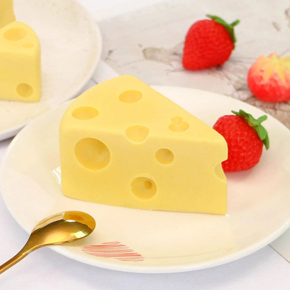 Cheese Shape Silicone Mould – Mousse, Chocolate and Cake Baking Decoration Tool