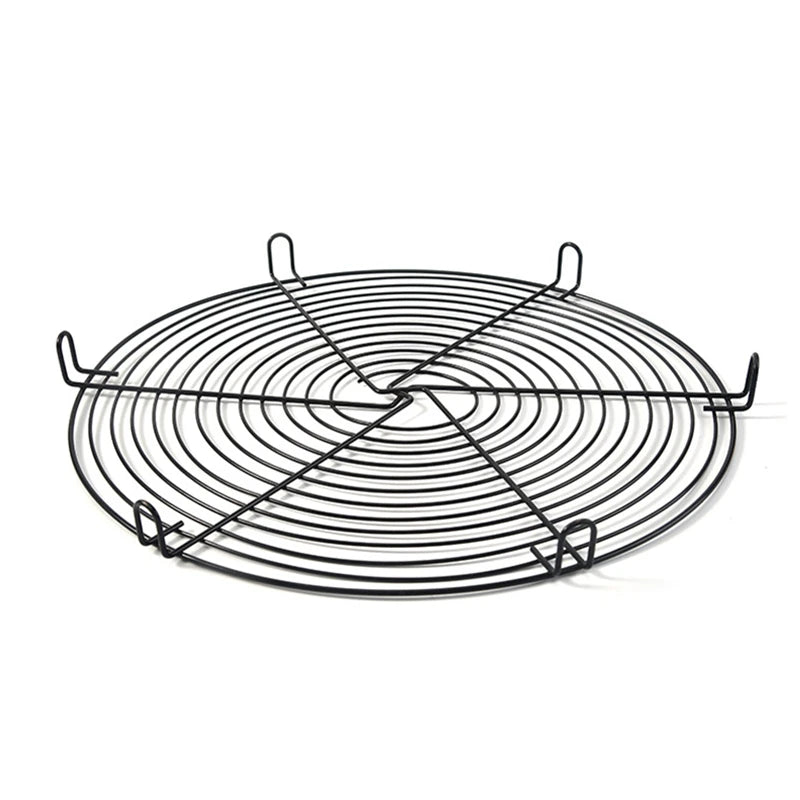 Round Nonstick Cooling Rack – Carbon Steel Cake Rack for Baking & Kitchen Use