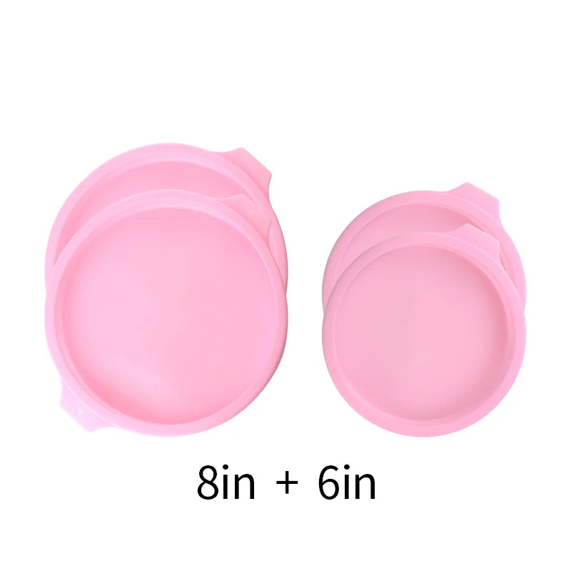 Pastel Silicone Cake Pans