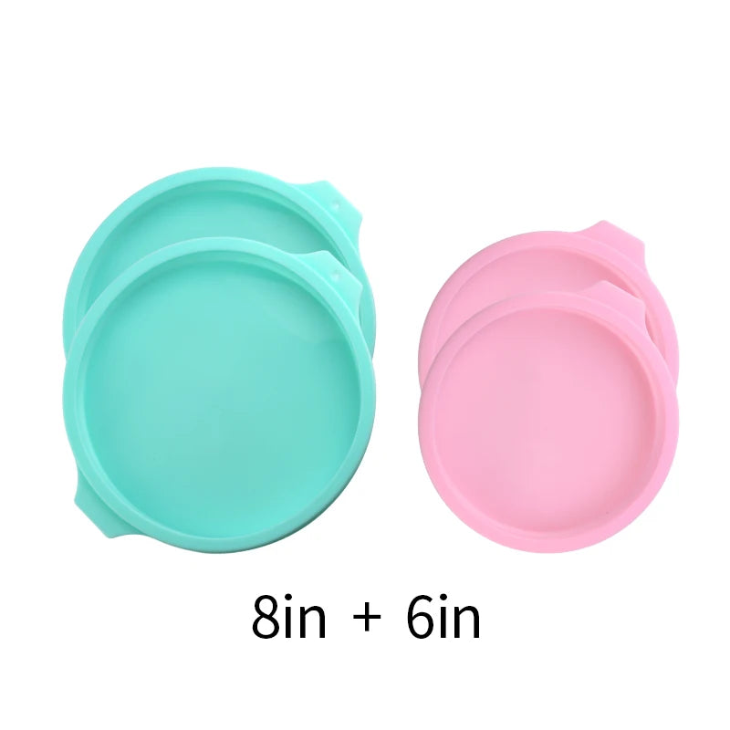Pastel Silicone Cake Pans