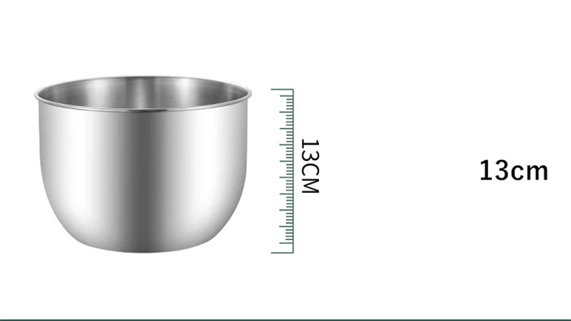 Stainless Steel Mixing Bowl with Lid – Versatile Salad, Stirring & Food Storage Container