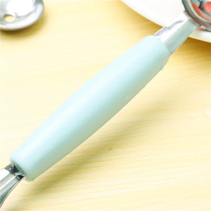 Fruit Carving Knife and Melon Scoop – 2-in-1 Stainless Steel Fruit & Ice Cream Ball Maker