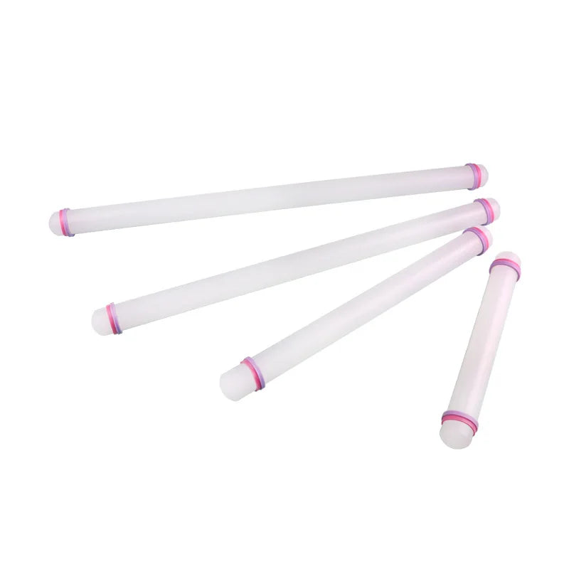 Non-Stick Plastic Rolling Pin – 23cm/33cm/45cm/50cm Sizes for Dough, Fondant & Pastry