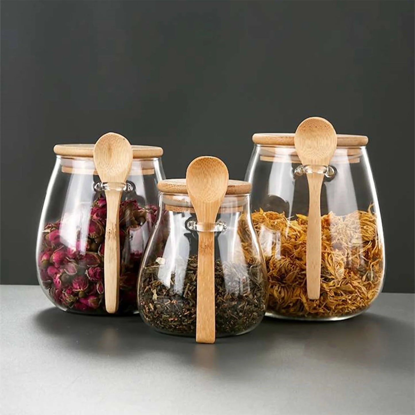 Airtight Canister Glass Jar