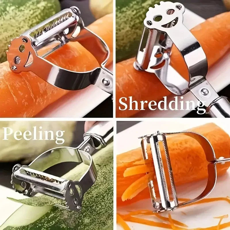 Stainless Steel Peeler – Durable Vegetable and Fruit Peeler for Effortless Prep