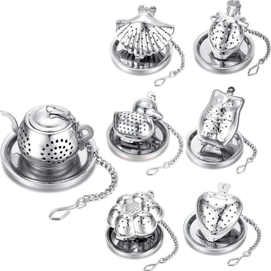 Themed Tea Infuser – Fun Silicone Loose Leaf Strainer for Cups & Mugs