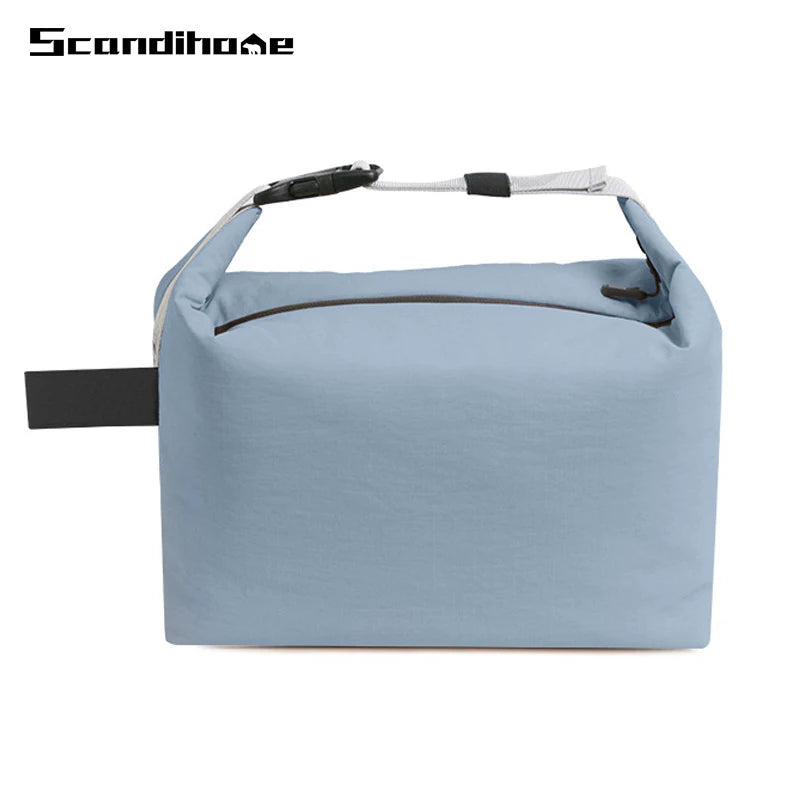 Insulated Lunch Bag with Aluminium Foil Lining – Portable Food Storage for Work or Picnic