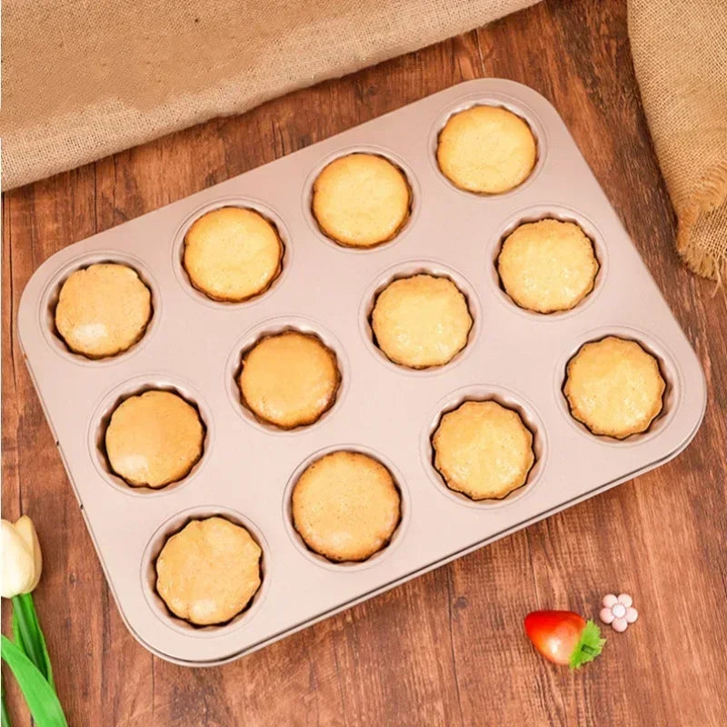 Cupcake Moulding Pan – Non-Stick Tray for Perfect Cupcakes Every Time