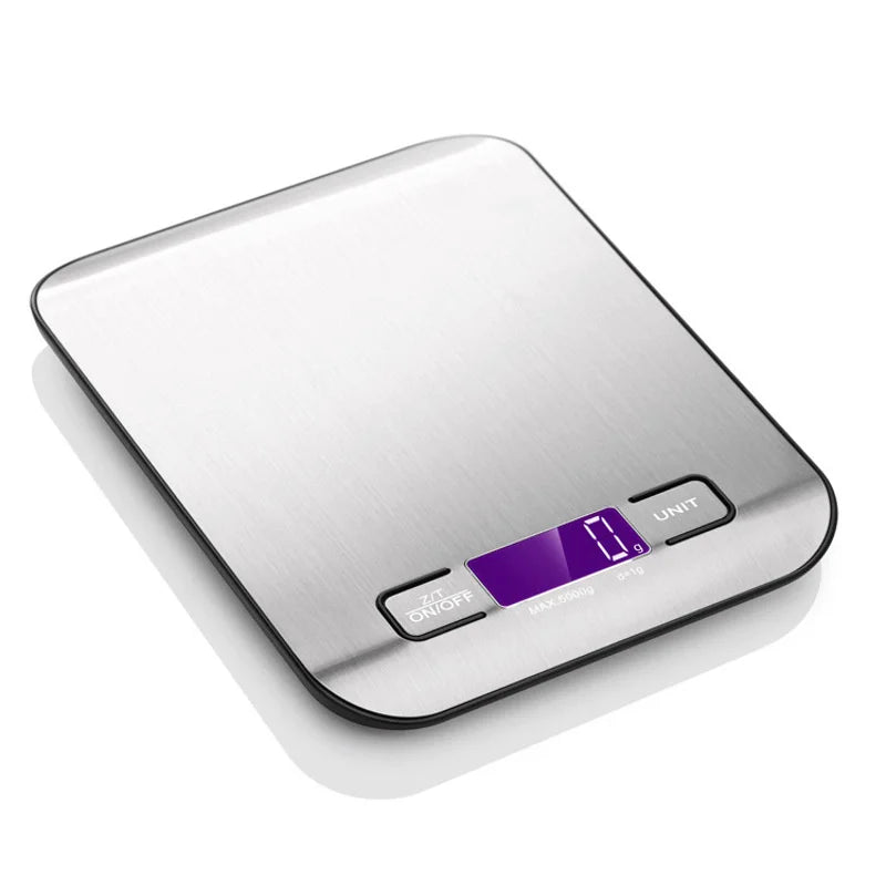 Kitchen Digital Scale – Multi-Function Electronic Weighing Scale with LCD Display and USB Charging