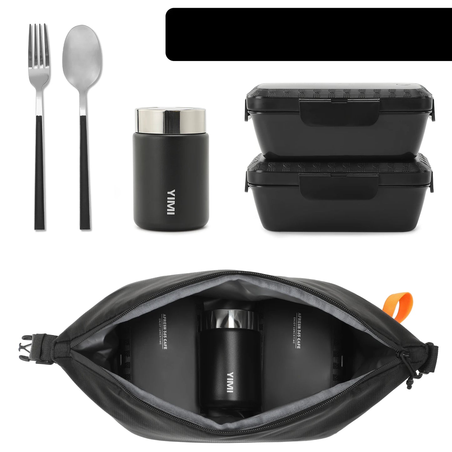 Insulated Lunch Bag with Aluminium Foil Lining – Portable Food Storage for Work or Picnic