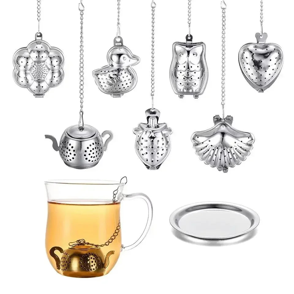 Themed Tea Infuser – Fun Silicone Loose Leaf Strainer for Cups & Mugs