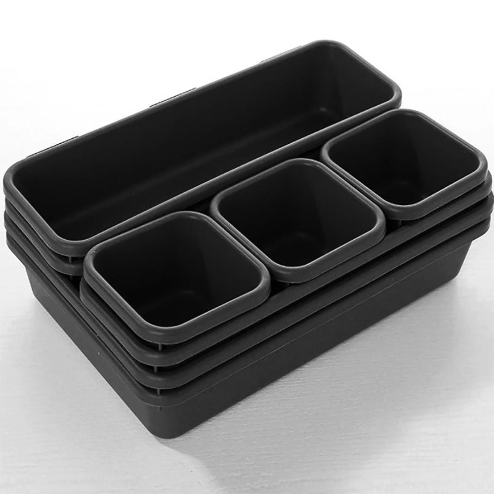 8pcs Adjustable Drawer Organizer Box