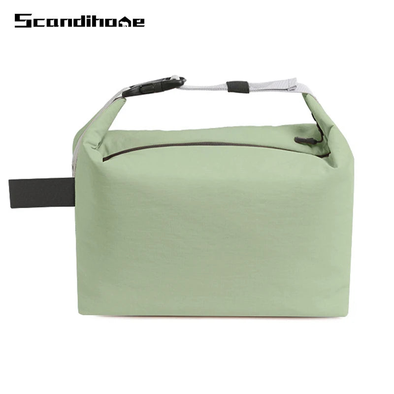 Insulated Lunch Bag with Aluminium Foil Lining – Portable Food Storage for Work or Picnic