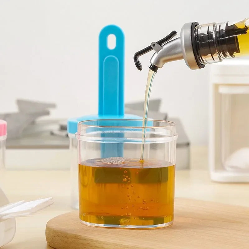 Silicone Oil Brush with Portable Bottle – High Temperature Resistant Baking and BBQ Tool