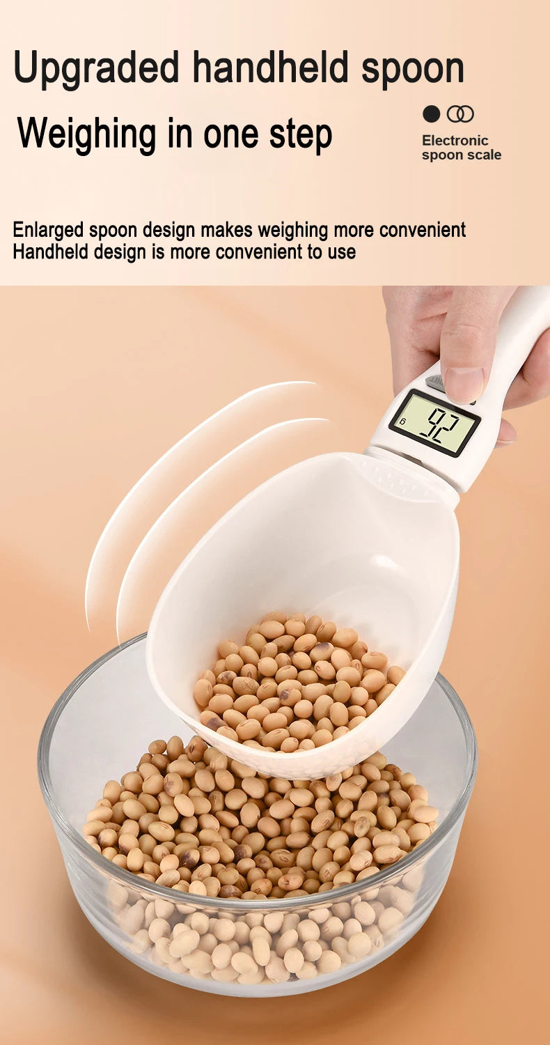 Digital Food Scale with LCD Display – Precision Measuring Spoon