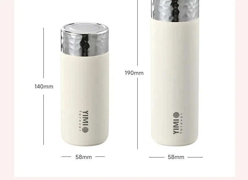 Mini Insulated Stainless Steel Cup - 220ml/300ml Vacuum Flask for Office, School or Travel