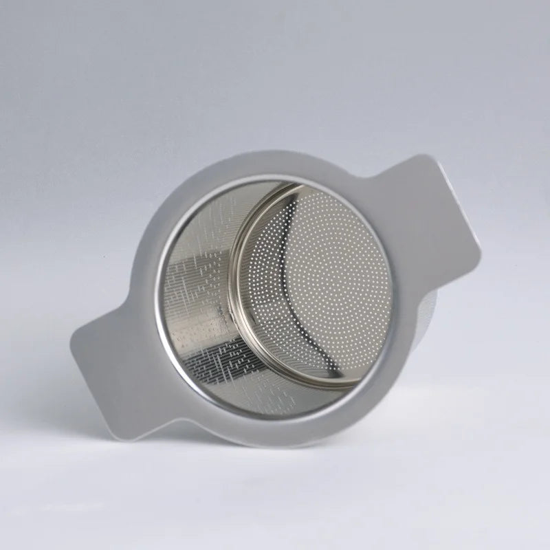 Stainless Steel Reusable Mesh Tea Infuser Strainer – Fine Filter for Tea and Coffee