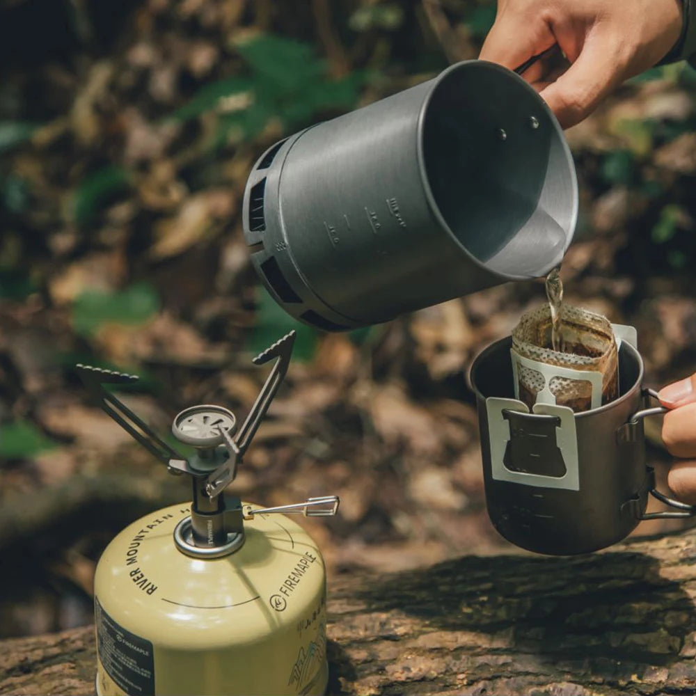 Fire-Maple G3 Petrel 600ml Ultralight Outdoor Pot – High-Efficiency Heat Exchanger for Hiking & Travel