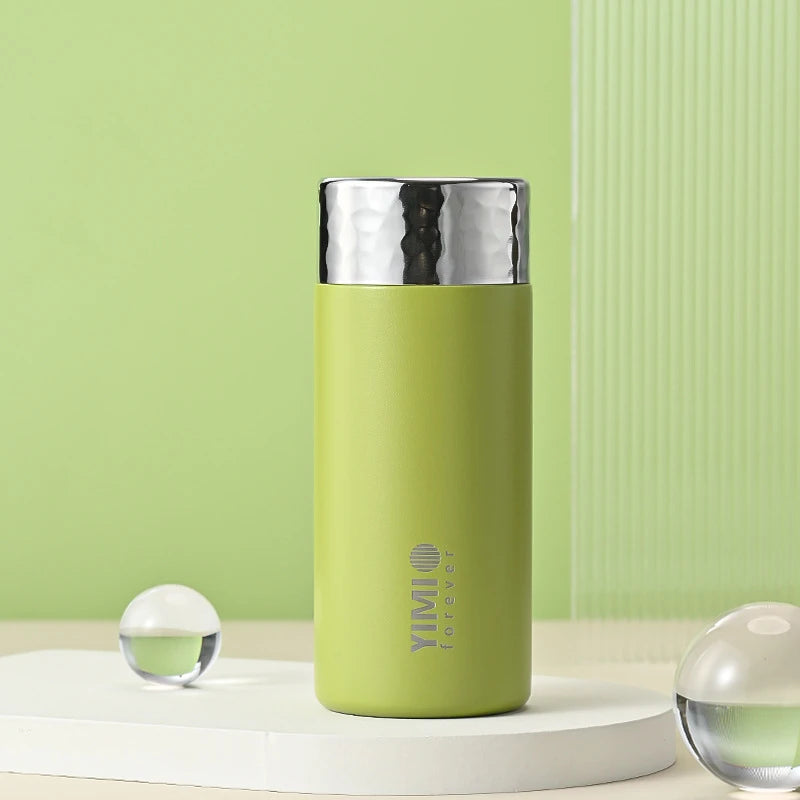 Mini Insulated Stainless Steel Cup - 220ml/300ml Vacuum Flask for Office, School or Travel