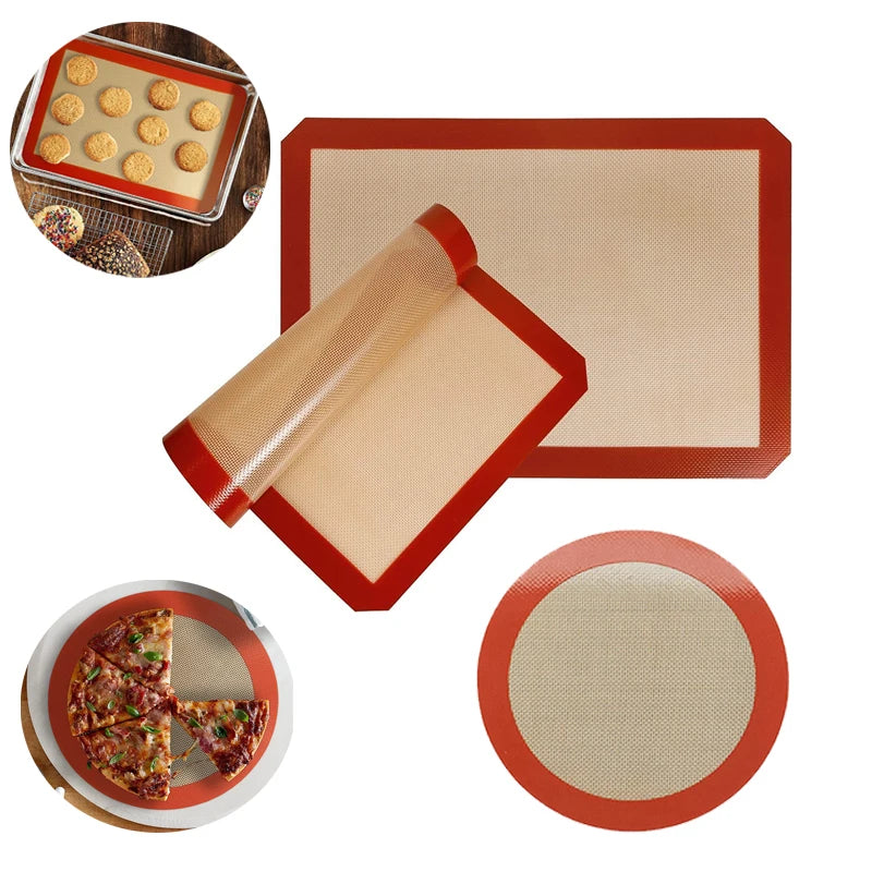 Non-Stick Silicone Baking Mat – Heat-Resistant Oven & Air Fryer Liner for Pastry & Bread