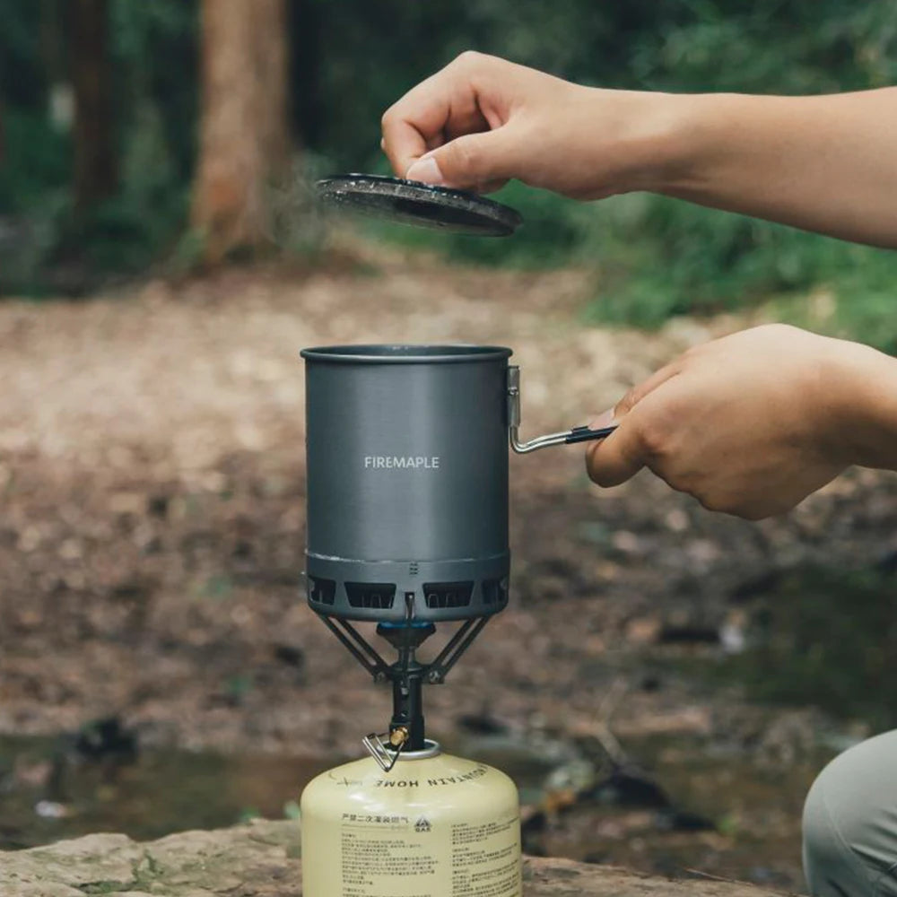 Fire-Maple G3 Petrel 600ml Ultralight Outdoor Pot – High-Efficiency Heat Exchanger for Hiking & Travel