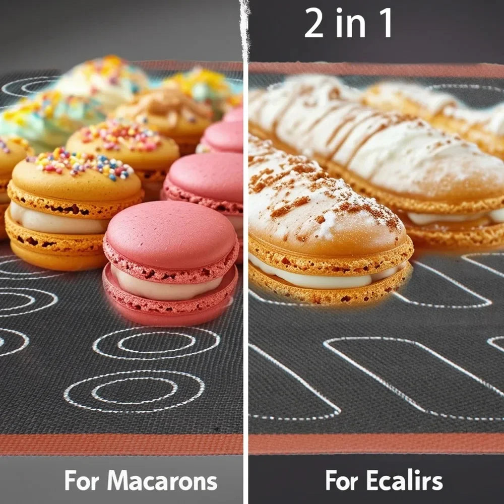 Silicone Two Sided Macaroon Baking Mat