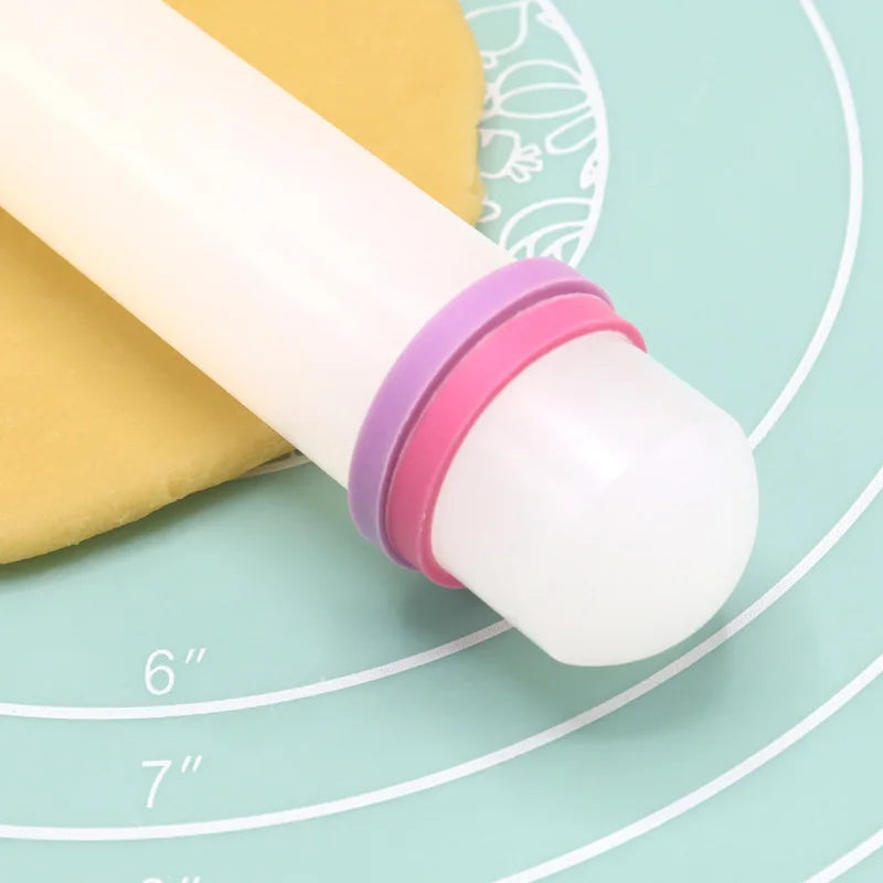 Non-Stick Plastic Rolling Pin – 23cm/33cm/45cm/50cm Sizes for Dough, Fondant & Pastry