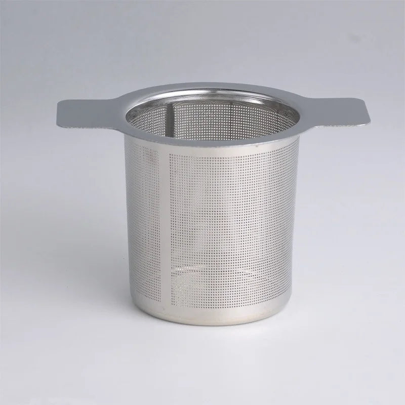 Stainless Steel Reusable Mesh Tea Infuser Strainer – Fine Filter for Tea and Coffee