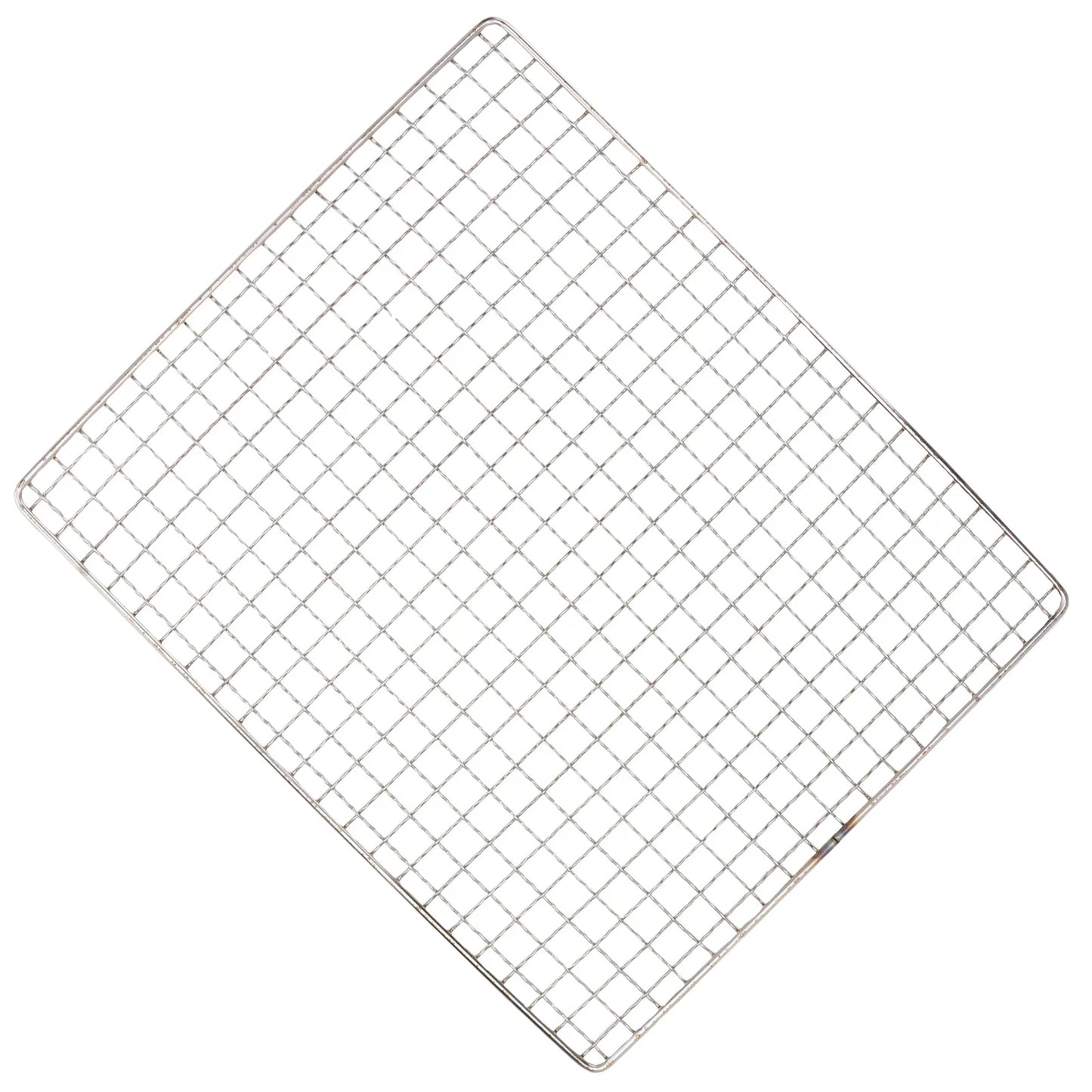 Stainless Steel BBQ Grill Mesh – 26x32cm Square Wire Rack for Cooking & Baking
