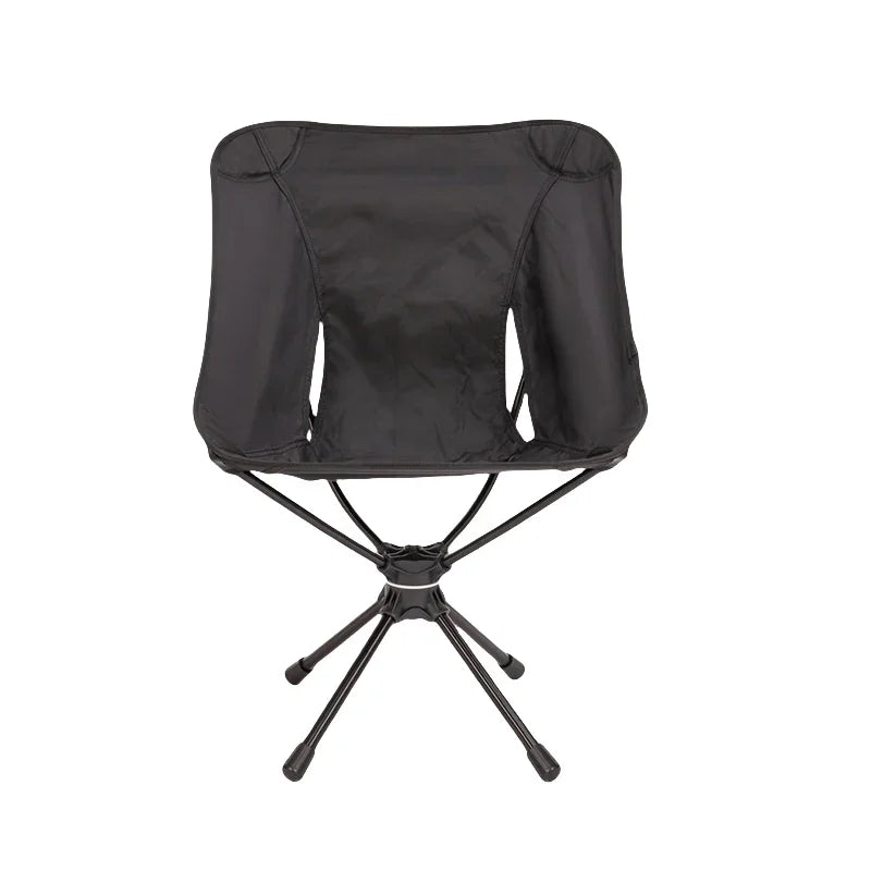 Swivel Camping Chair – Lightweight Folding Seat with Carry Bag for Hiking, Fishing & Travel