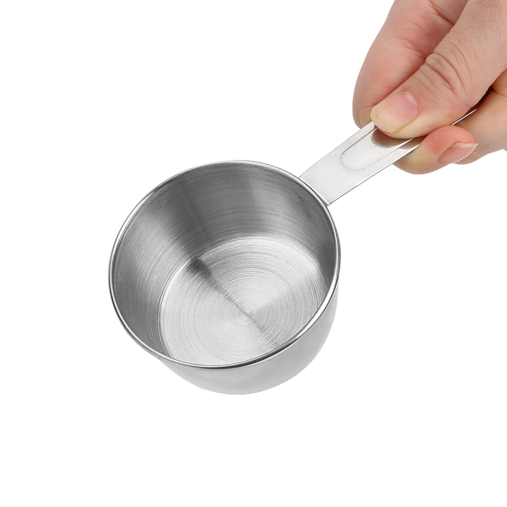 4-Piece Stainless Steel Measuring Cup Set – Baking and Cooking Measuring Tools