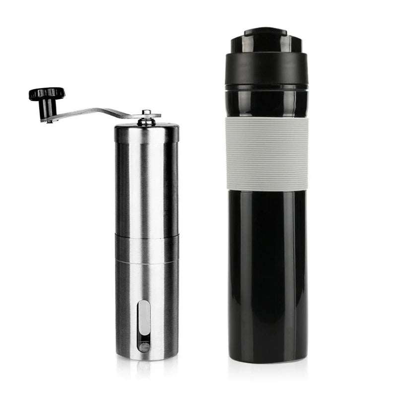 350ml Portable French Press Coffee Pot – Travel Mug with Filter for Car, Office & Camping