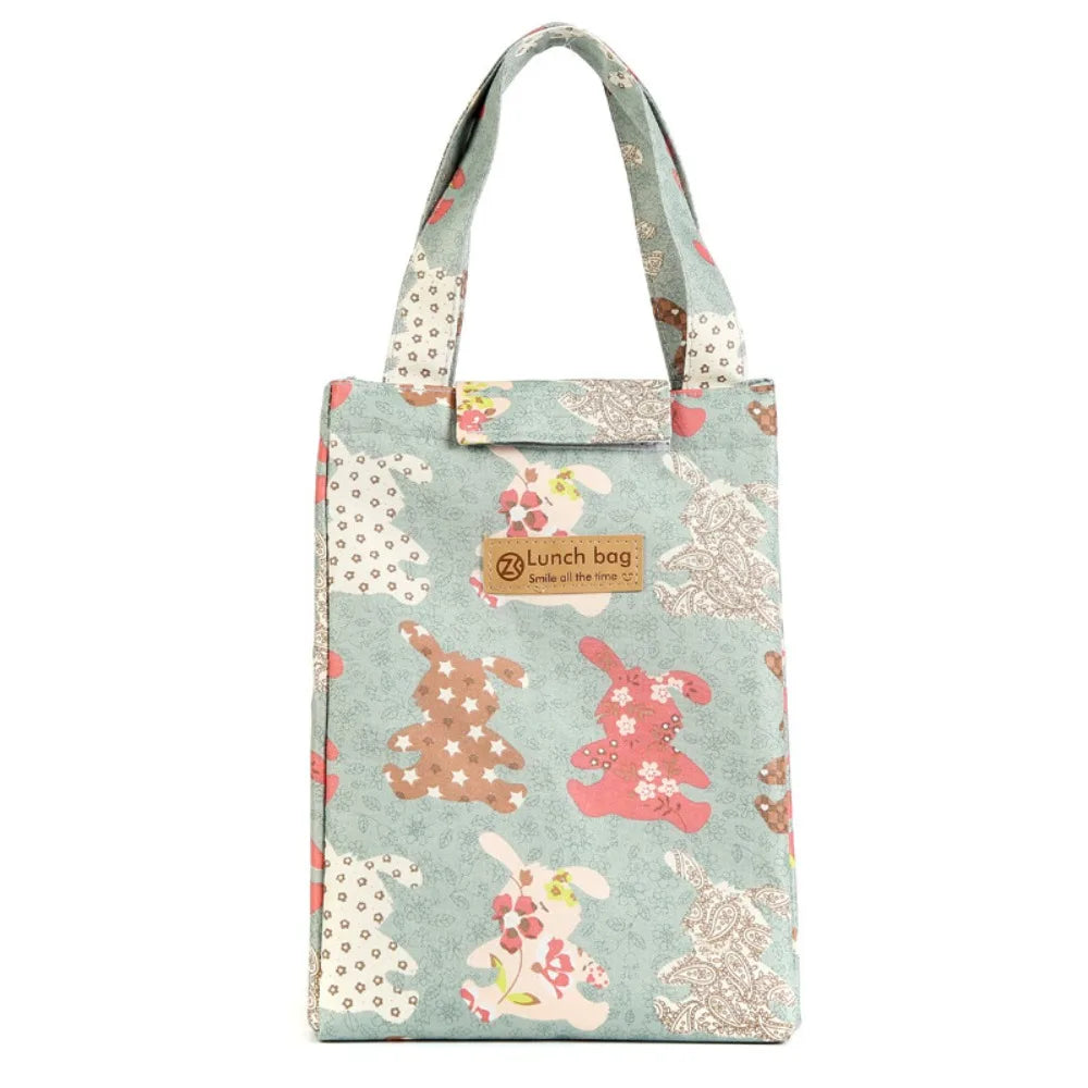 Oxford Cloth Insulated Lunch Bag – Waterproof Cooler for Food & Drink Storage