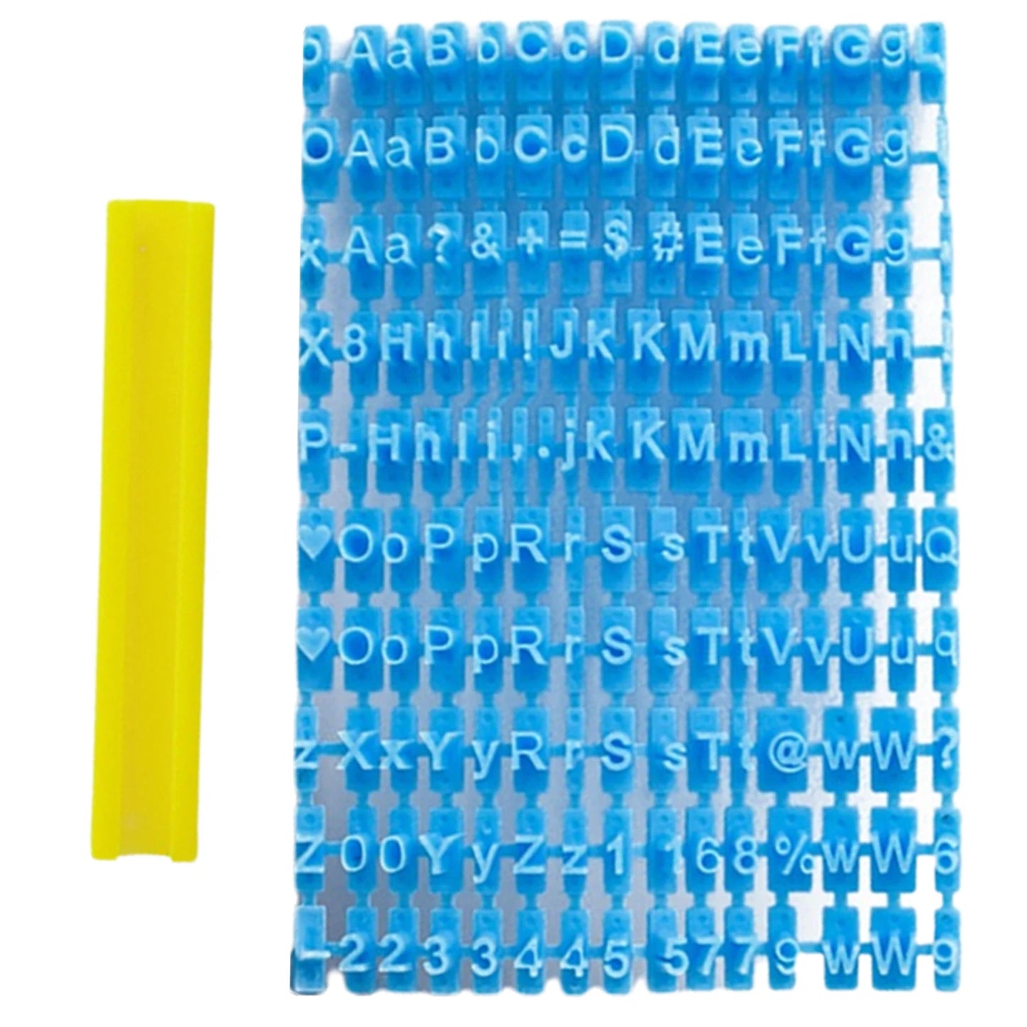 Alphabet Cookie Decorating Stamps – Letter Mould Set for Fondant, Biscuits & Crafts