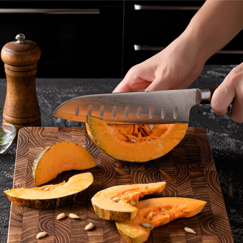 Large Teak Wood Cutting Board – Durable 1" Thick Chopping Board for Everyday Kitchen Use