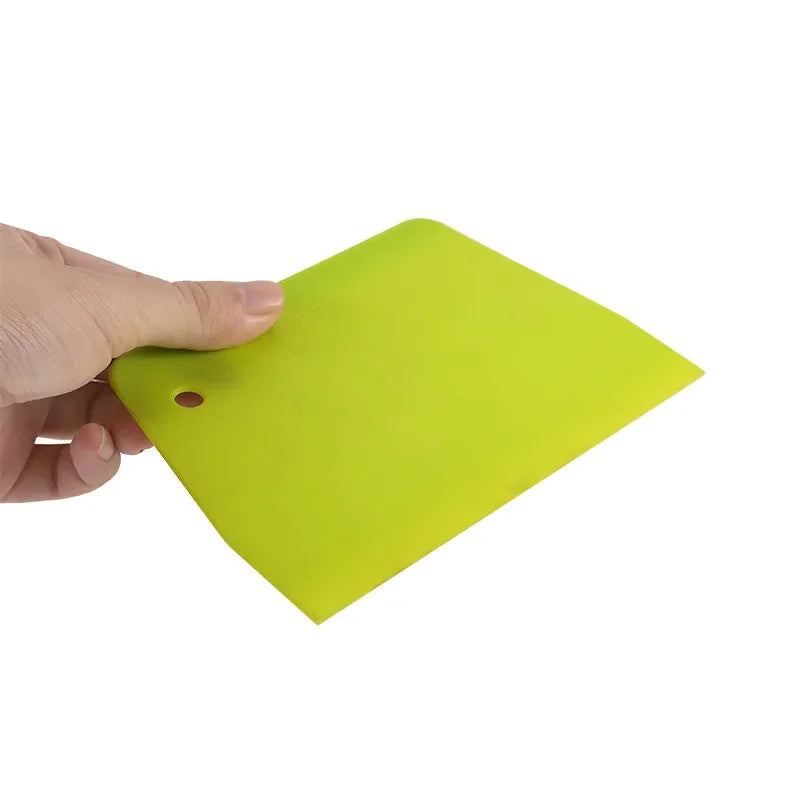 2PCS Plastic Dough Scraper and Pastry Cutter Set – Baking and Cake Decorating Tools