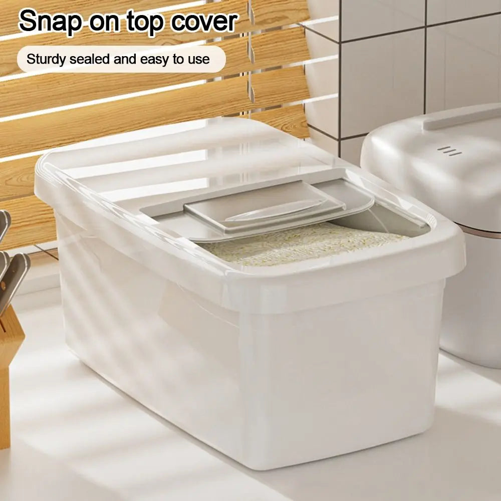Creative Airtight Rice Storage Container – Moisture-Proof Cereal & Grain Box