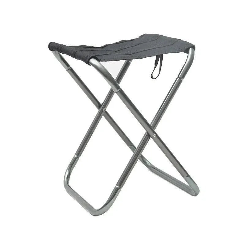 Lightweight Folding Camping Chair – Golden Aluminium Alloy Seat with Carry Bag