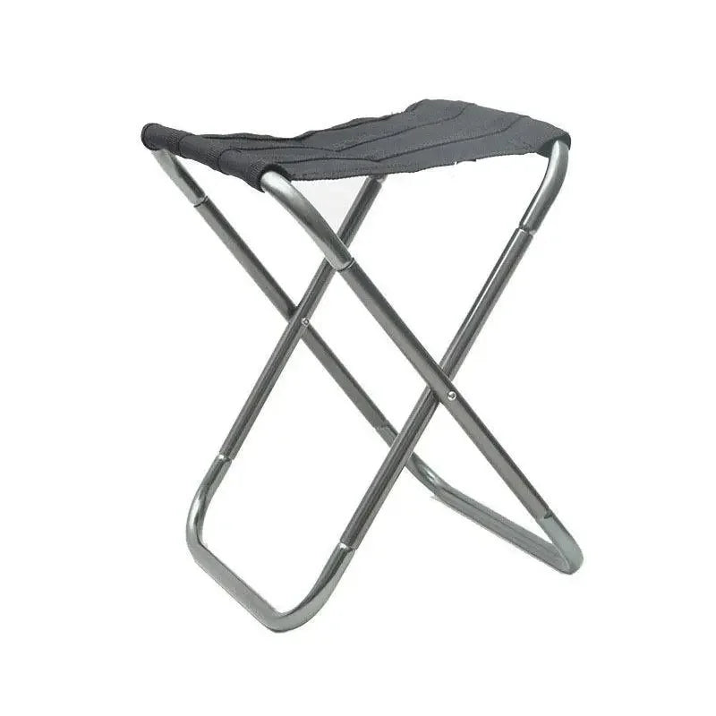 Lightweight Folding Camping Chair – Golden Aluminium Alloy Seat with Carry Bag
